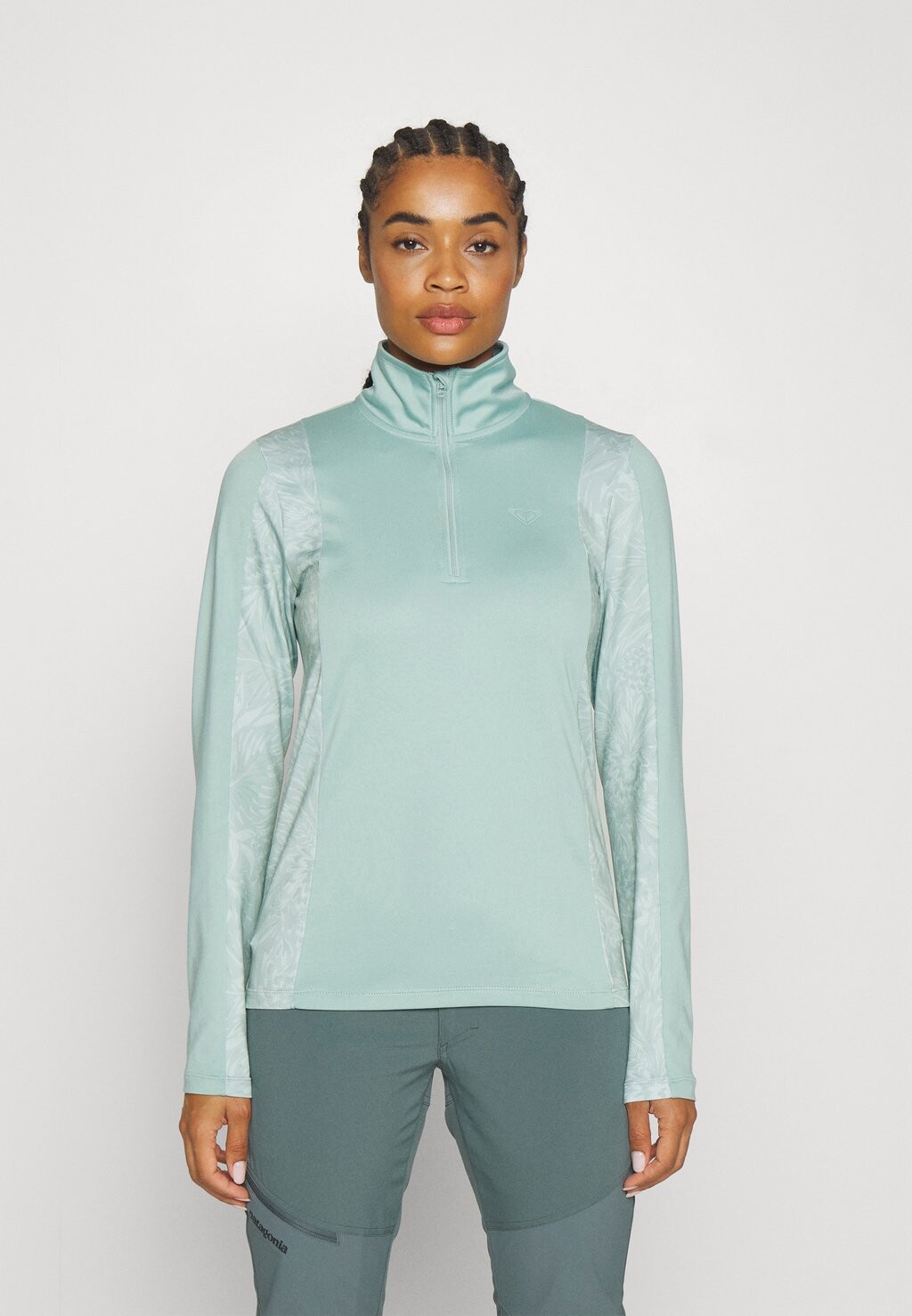 

Футболка с длинными рукавами WAVES OF WARMTH BRUSHED LAYER Roxy, синий surf planao