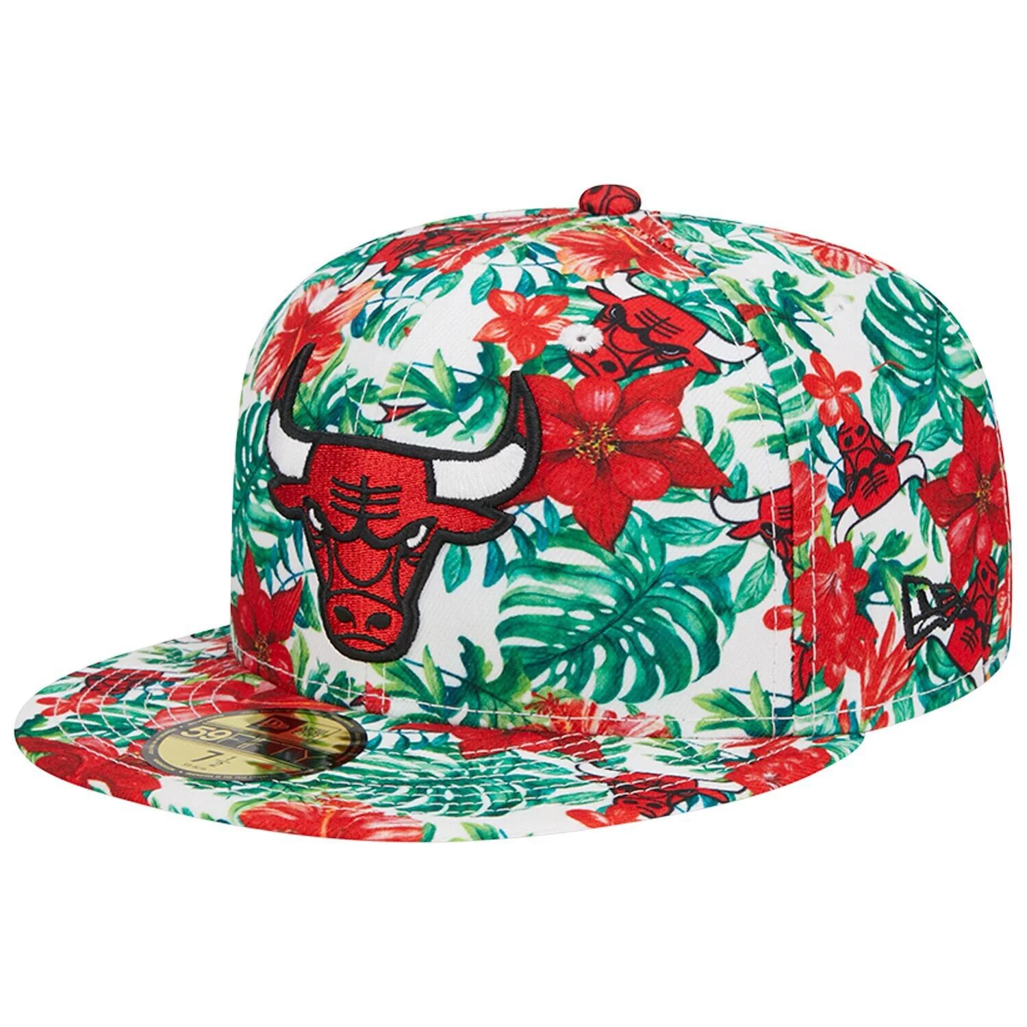 

Мужская приталенная шляпа New Era Chicago Bulls Tropical Hibiscus 59FIFTY