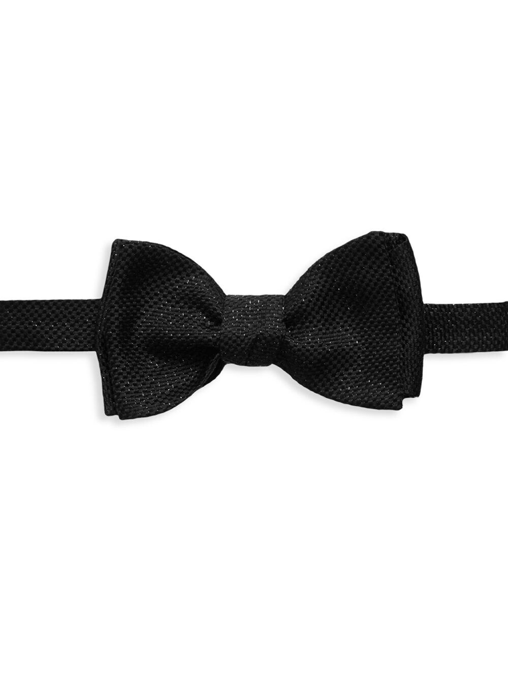 

Галстук-бабочка Weave Silk Ready Eton, черный