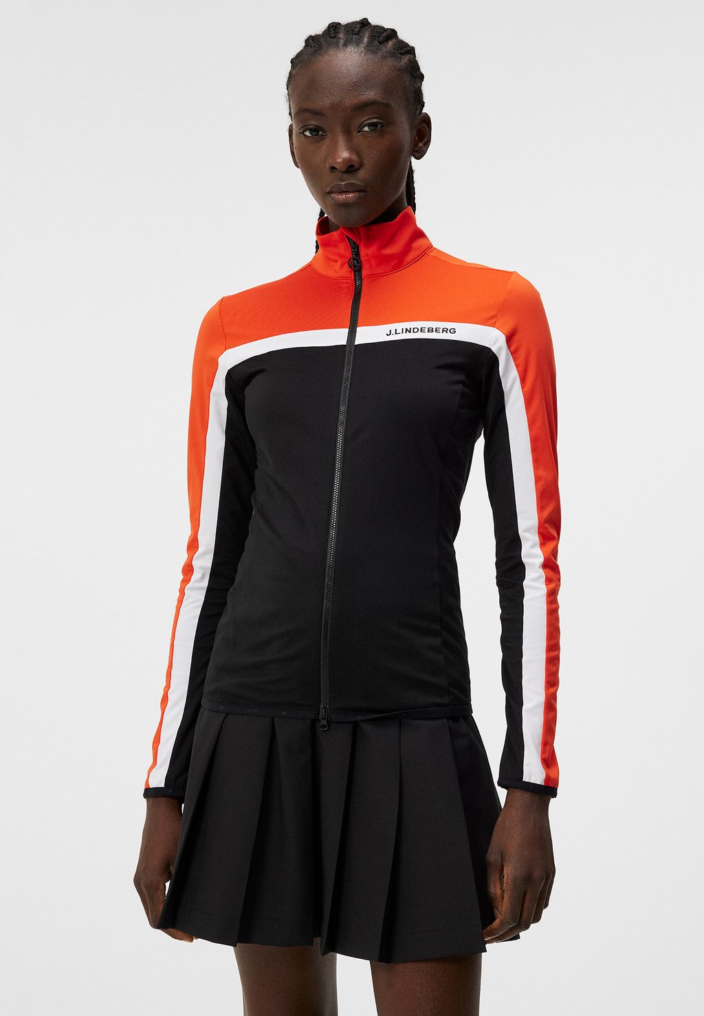 Куртка для тренировок SEASONAL JANICE MID LAYER J.LINDEBERG Sports, цвет black цена и фото
