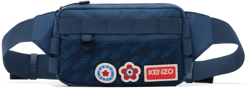 

Синий - Клатч Paris Jungle Темно-синий Kenzo