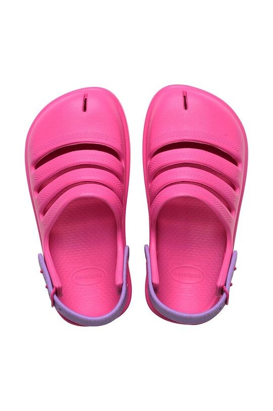 детские сандалии havaianas clog розовый Детские тапочки Havaianas CLOG, розовый