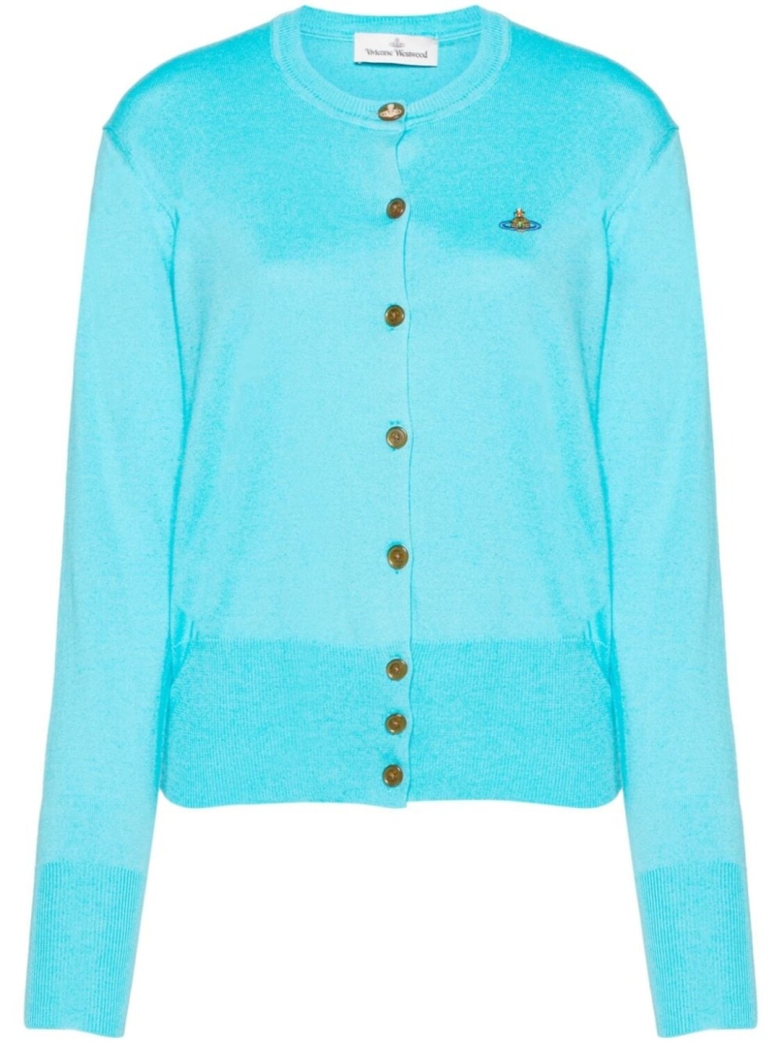 

Vivienne Westwood кардиган с вышивкой Orb, синий