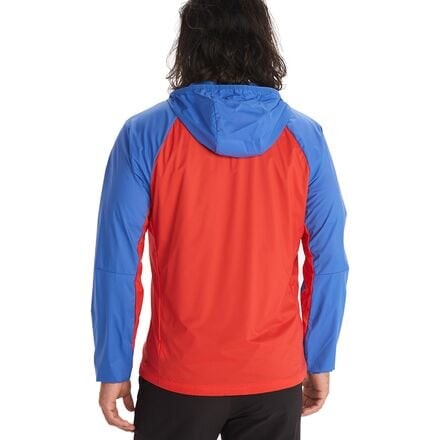 

Куртка с капюшоном Etherlite – мужская Marmot, цвет Trail Blue/Victory Red
