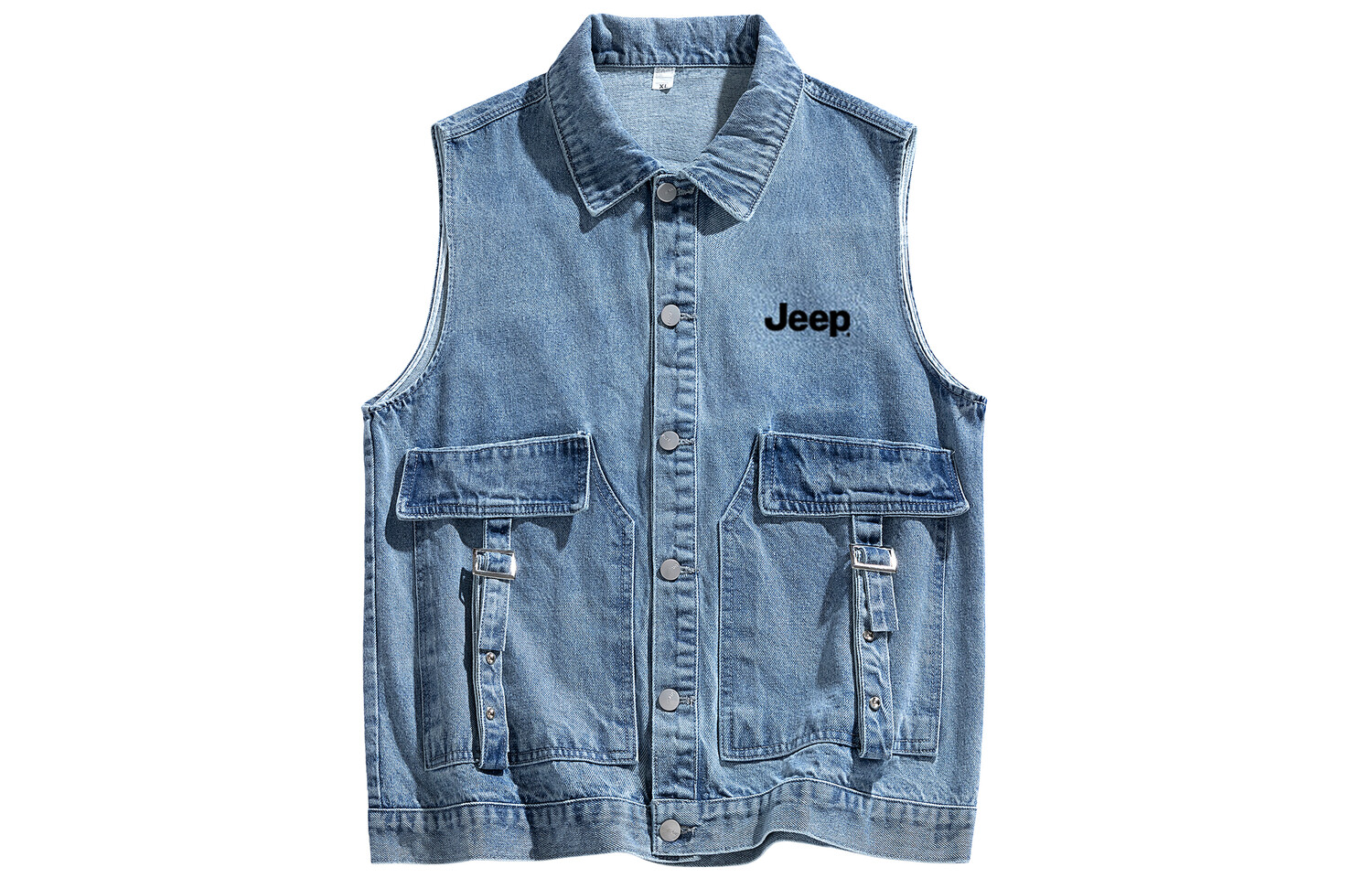 

Жилет унисекс Jeep, цвет Denim Blue