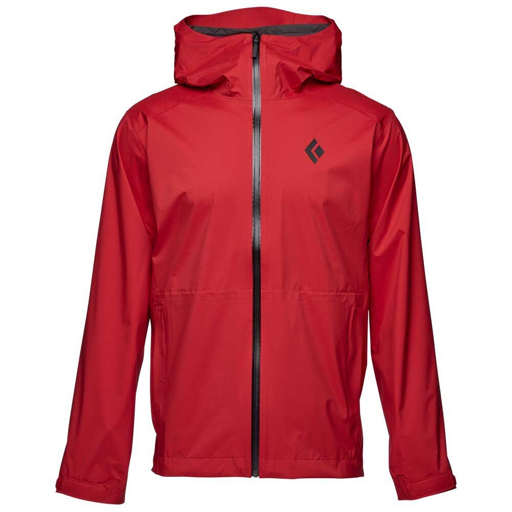 

Куртка Black Diamond Stormline Stretch Rain, красный