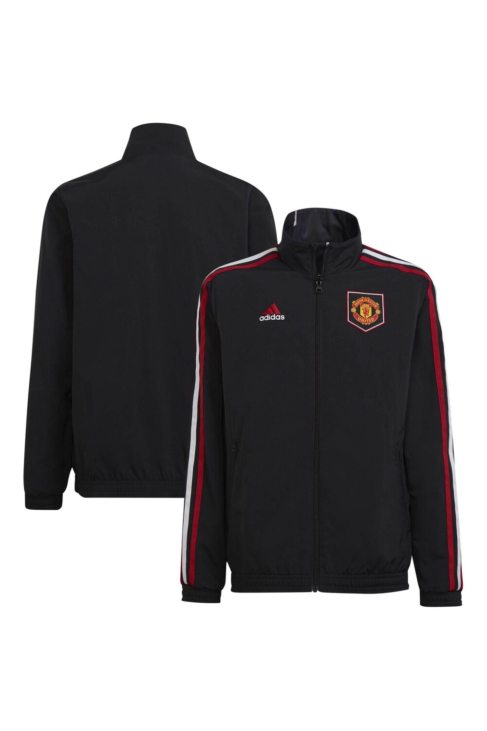 

Двусторонняя куртка Manchester United Anthem adidas, черный