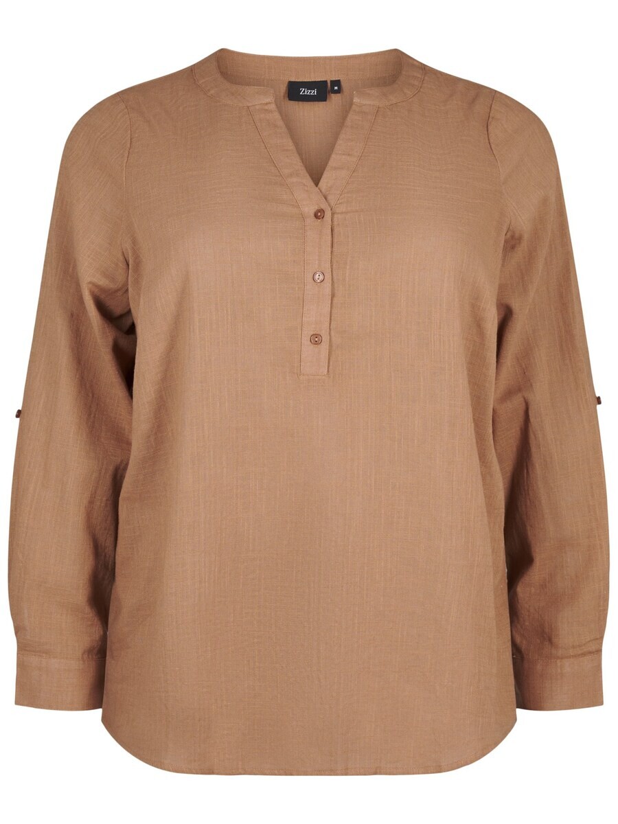 

Блуза Zizzi Blouse CANANNA, цвет Mocha