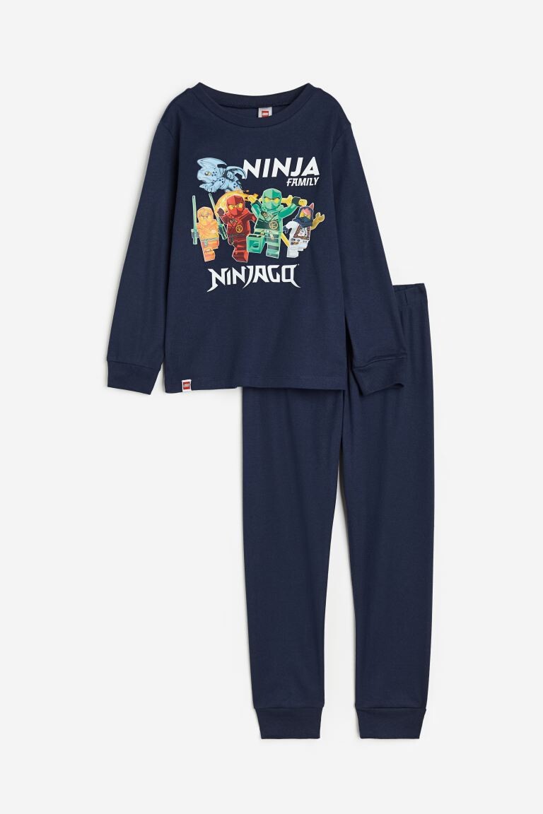 

Пижамный комплект с принтом H&M