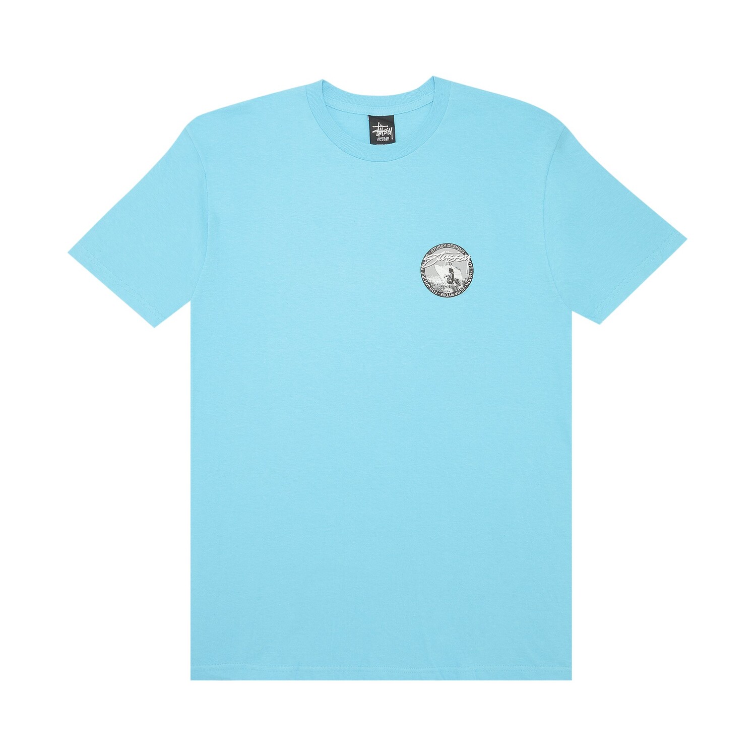 

Футболка Stussy Surf Rydim, темно-бирюзовая, Зеленый