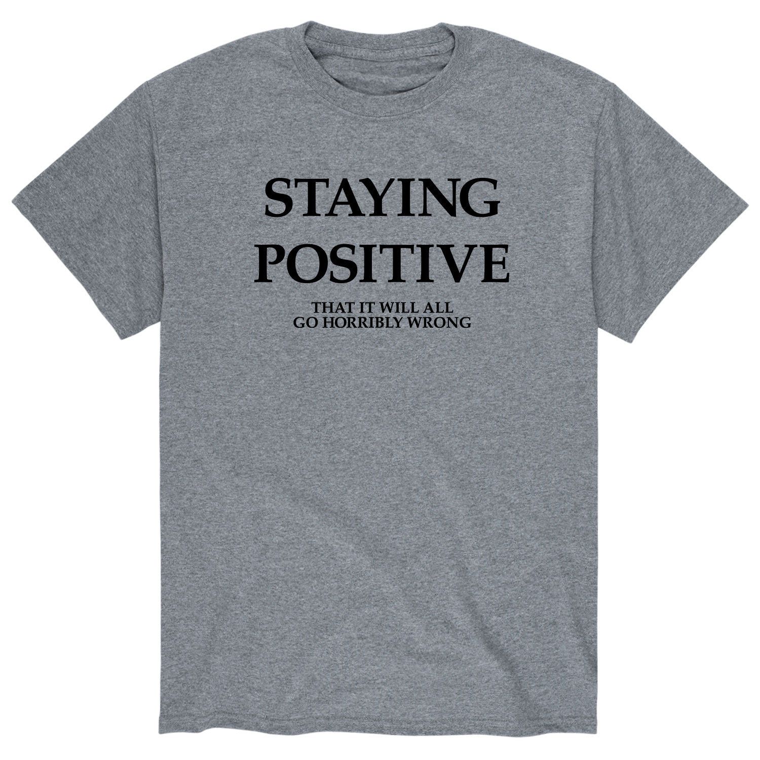 Мужская футболка Stay Positive Licensed Character