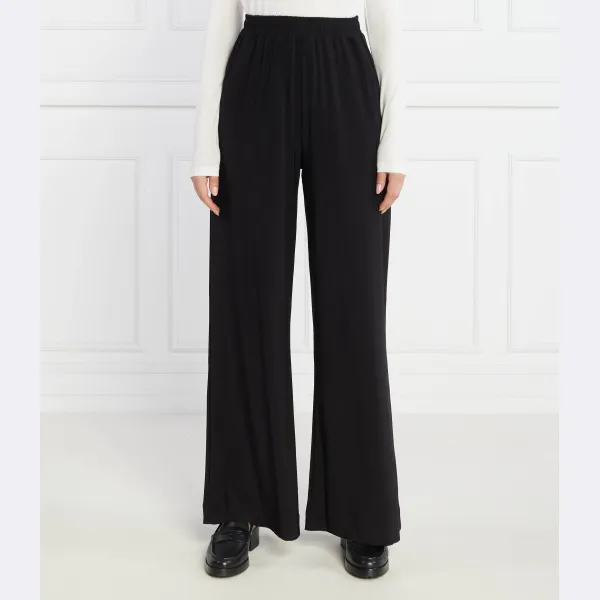 

Брюки базарного кроя классического кроя Max Mara, черный