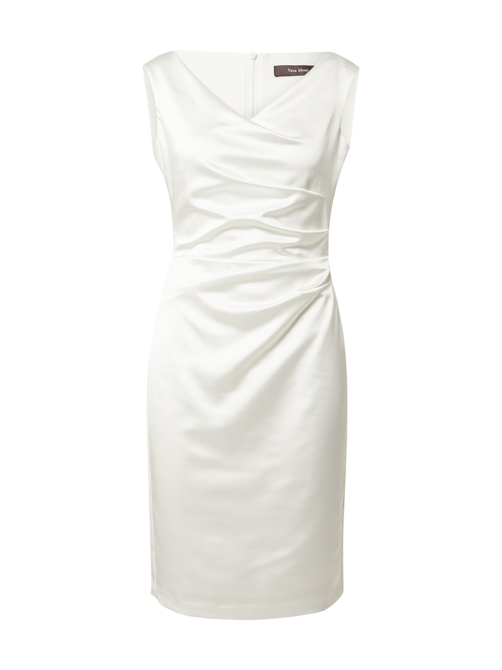 Коктейльное платье Vera Mont, белый коктейльное платье vera mont белый