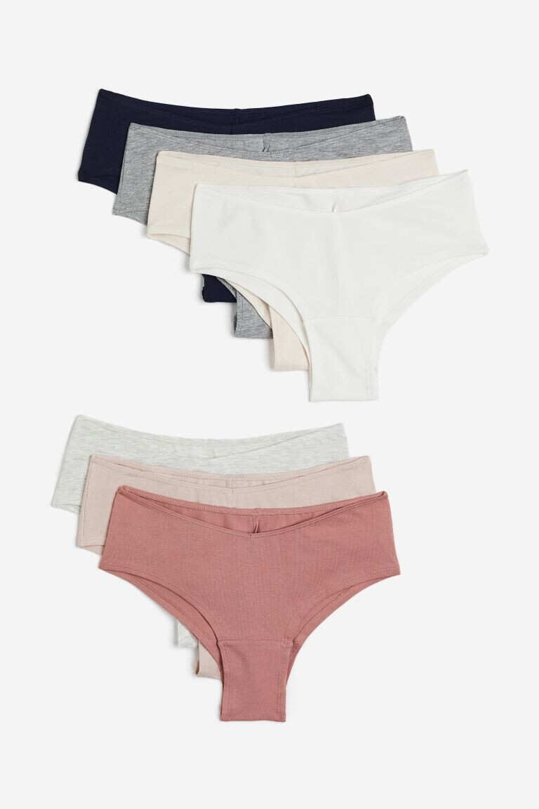 

Хлопковые трусики-хипстеры, 7 пар H&M