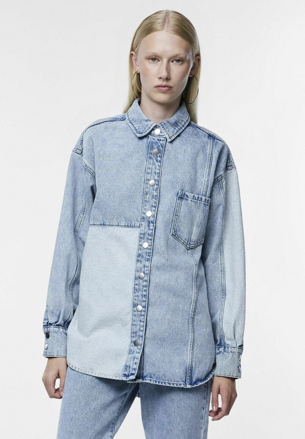 

Джинсовая куртка Pieces COYA, цвет blue denim