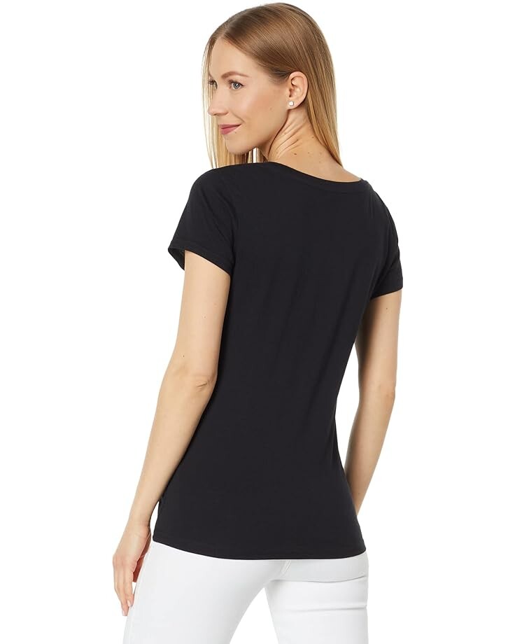 

Рубашка U.S. POLO ASSN. Slashed Foil Graphic Tee Shirt, черный