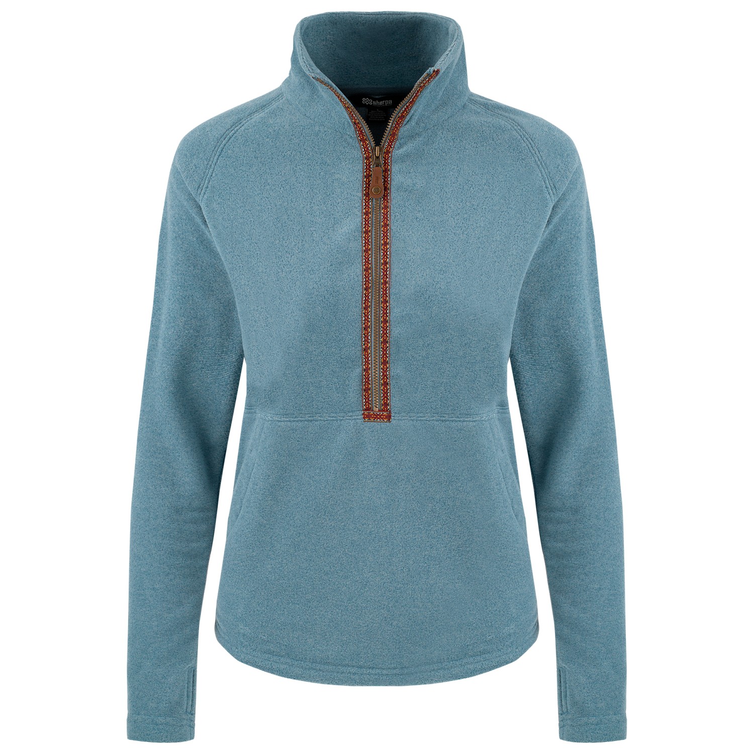 цена Флисовый свитер Sherpa Women's Rolpa Eco 1/2 Zip, цвет Light Haze