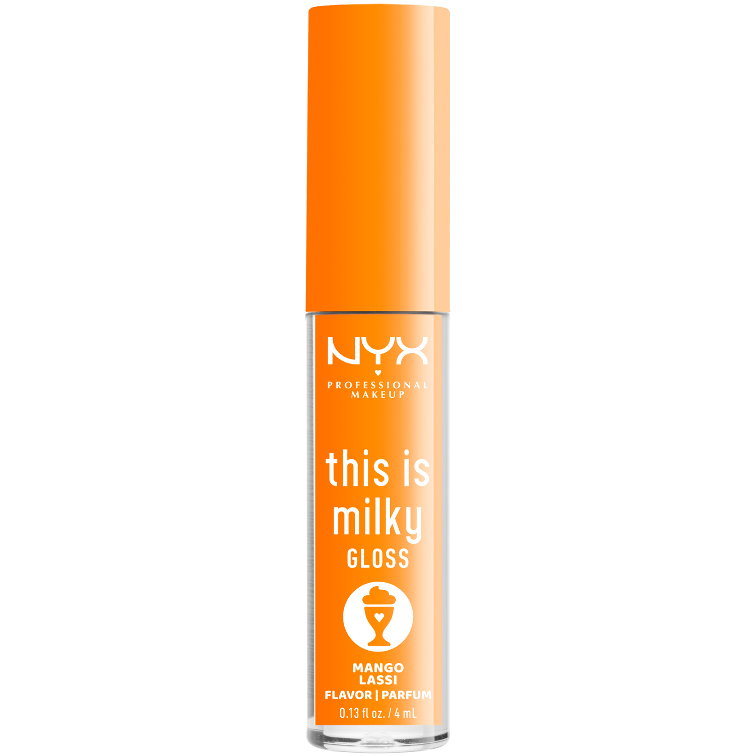 Блеск для губ манго ласси Nyx Professional Makeup This Is Milky Gloss, 4 мл увлажняющий блеск для губ придающий объем и сияние lumene luminous shine hydrating