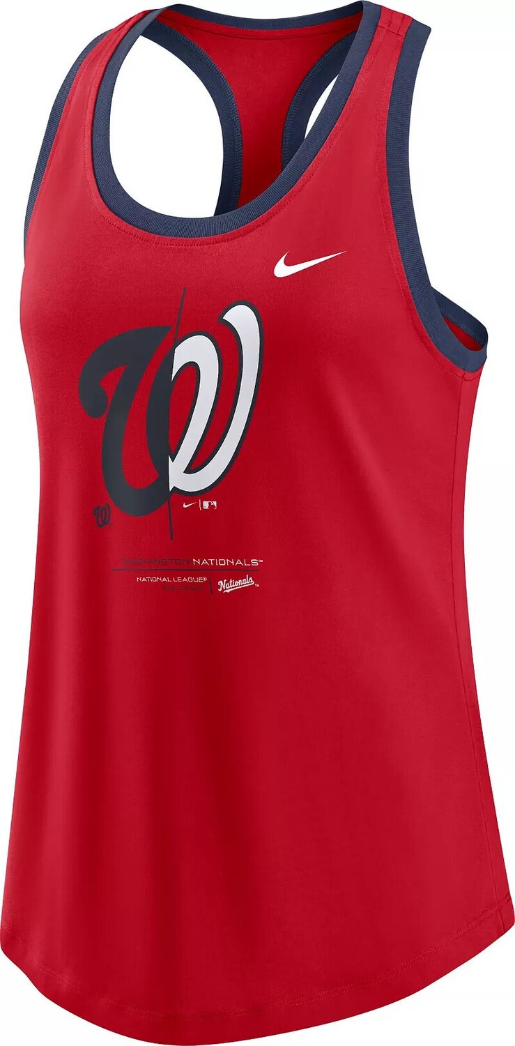 

Женская майка Nike Washington Nationals Red Team