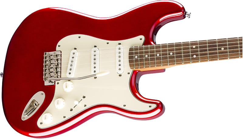 Электрогитара Squier by Fender Classic Vibe '50s Stratocaster Candy Apple электрогитара squier by fender classic vibe 50s stratocaster white blonde