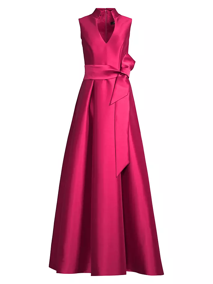 Бальное платье без рукавов Aidan Mattox, цвет faded azalea