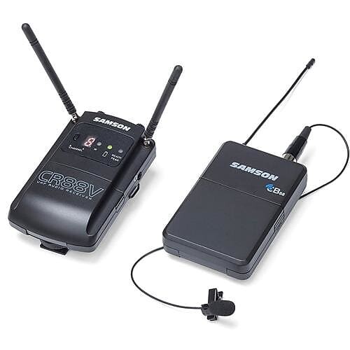 

Беспроводная петличная микрофонная система Samson Concert 88 Camera Frequency-Agile UHF Wireless Lavalier Mic System - D Band (542–566 MHz)