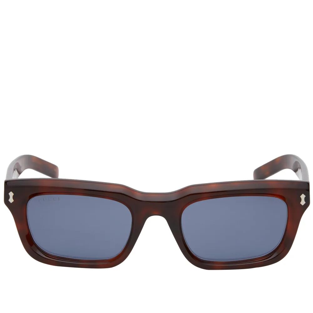 цена Gucci Eyewear Солнцезащитные очки Rivetto, коричневый