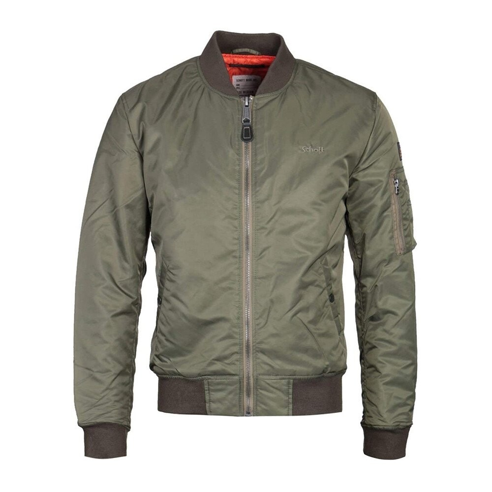 

Куртка Schott Jet17 Bomber, зеленый