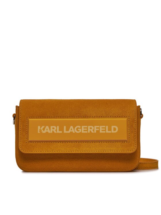 Кошелек Karl Lagerfeld, оранжевый сумка c036 11 kingth goldn
