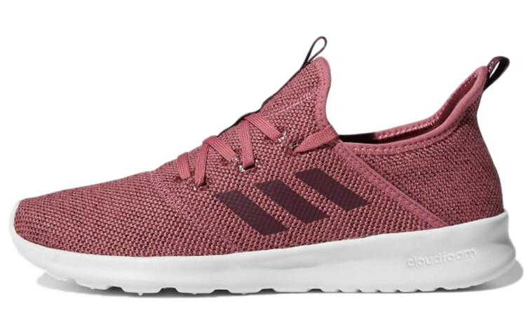 

Кроссовки женские Cloudfoam Pure Lifestyle с низким верхом, бордовые Adidas