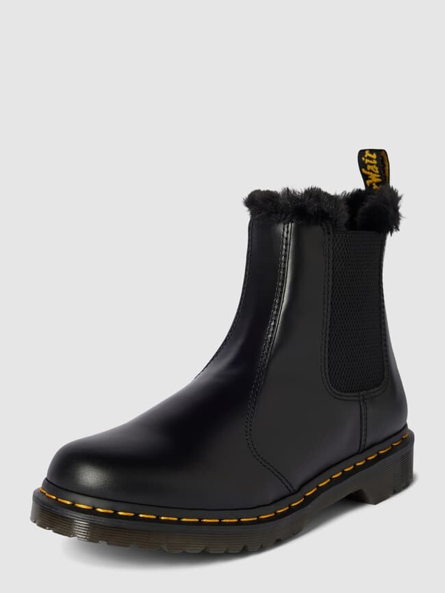 

Ботинки челси на подкладке модель "Леонора" Dr. Martens, черный