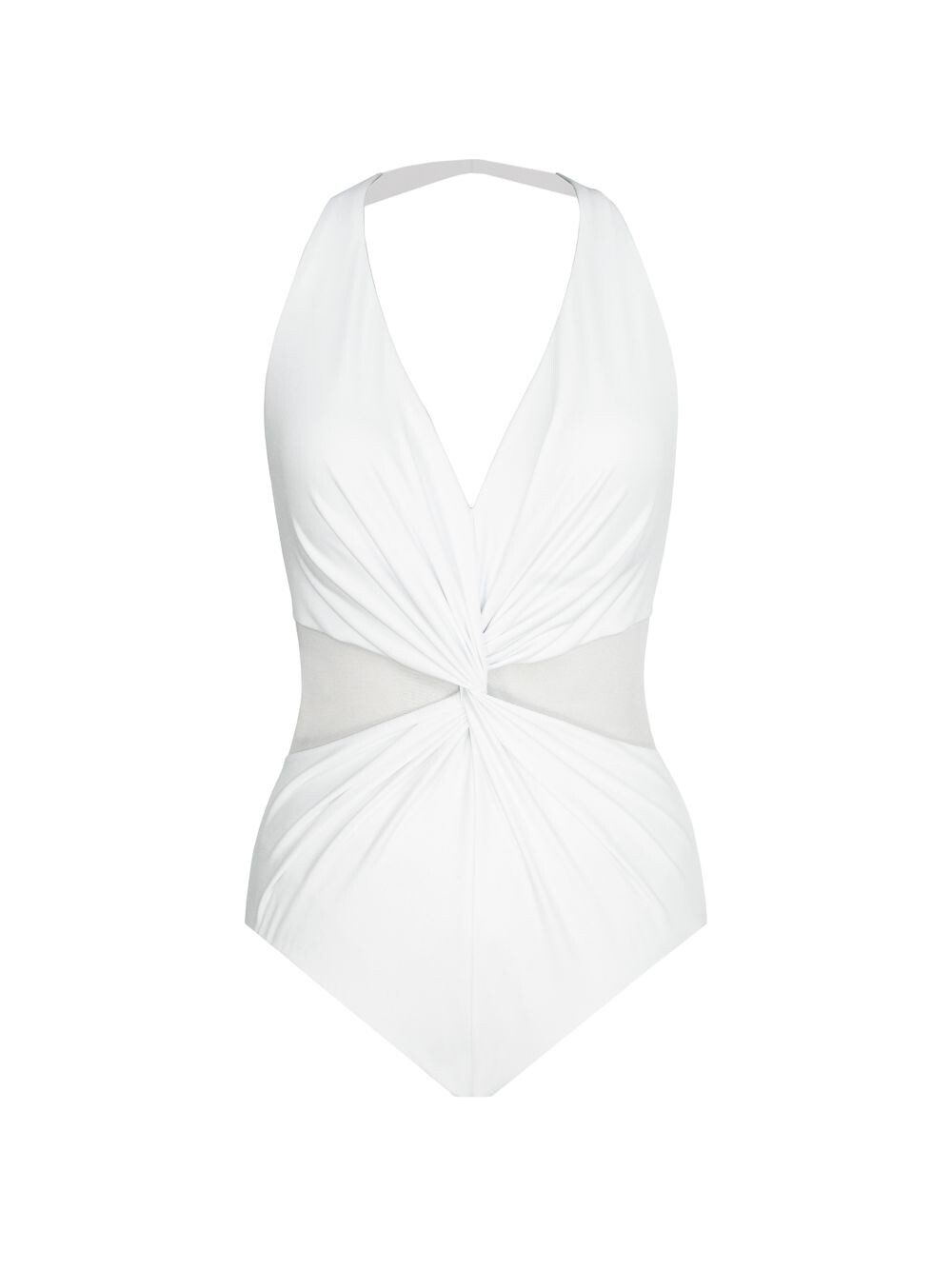 

Слитный купальник Illusionist Wrapture Miraclesuit Swim, белый