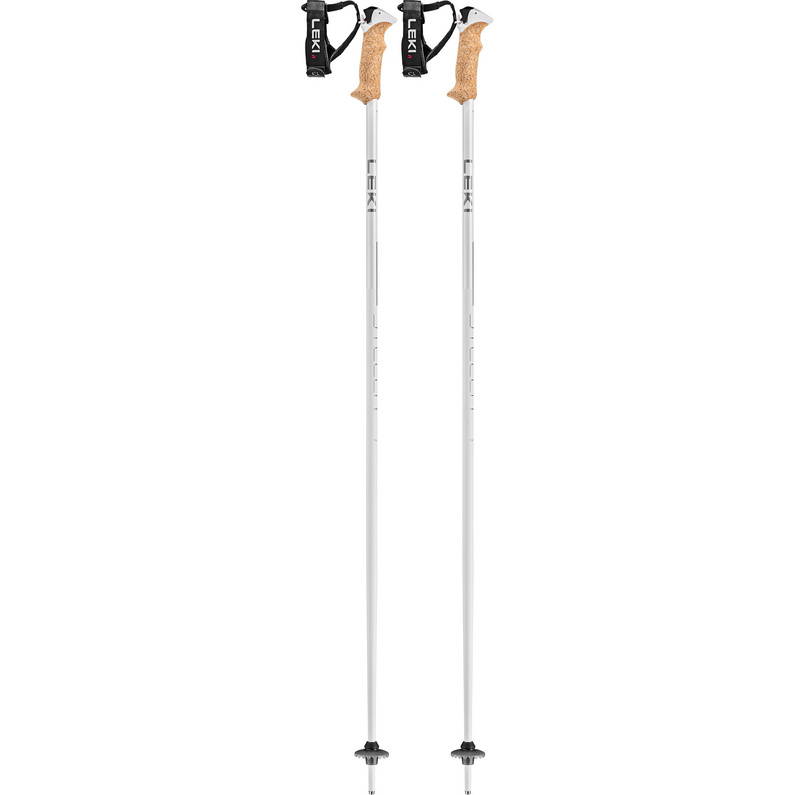 Женские Лыжные палки Stella S Leki, белый лыжные палки spine cross см 130