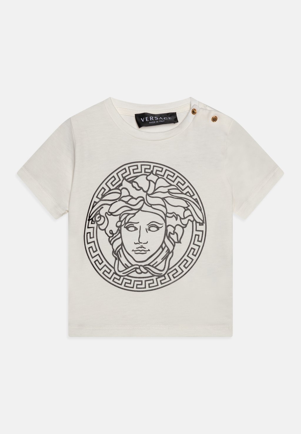 

Футболка с принтом Baby Medusa Versace, цвет bianco/nero