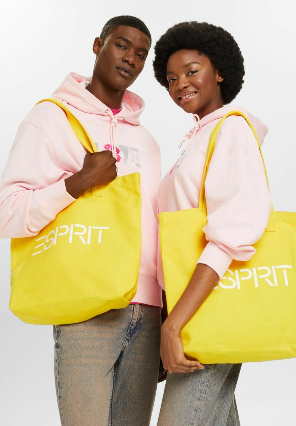 Сумка AUS MIT LOGO Esprit, цвет yellow сумка для покупок aus mit logo esprit оранжевый