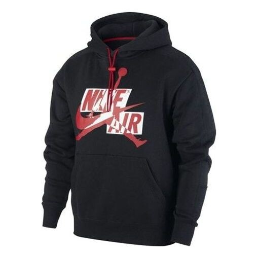 

Толстовка Men's Air Jordan Flying Man logo Black, черный