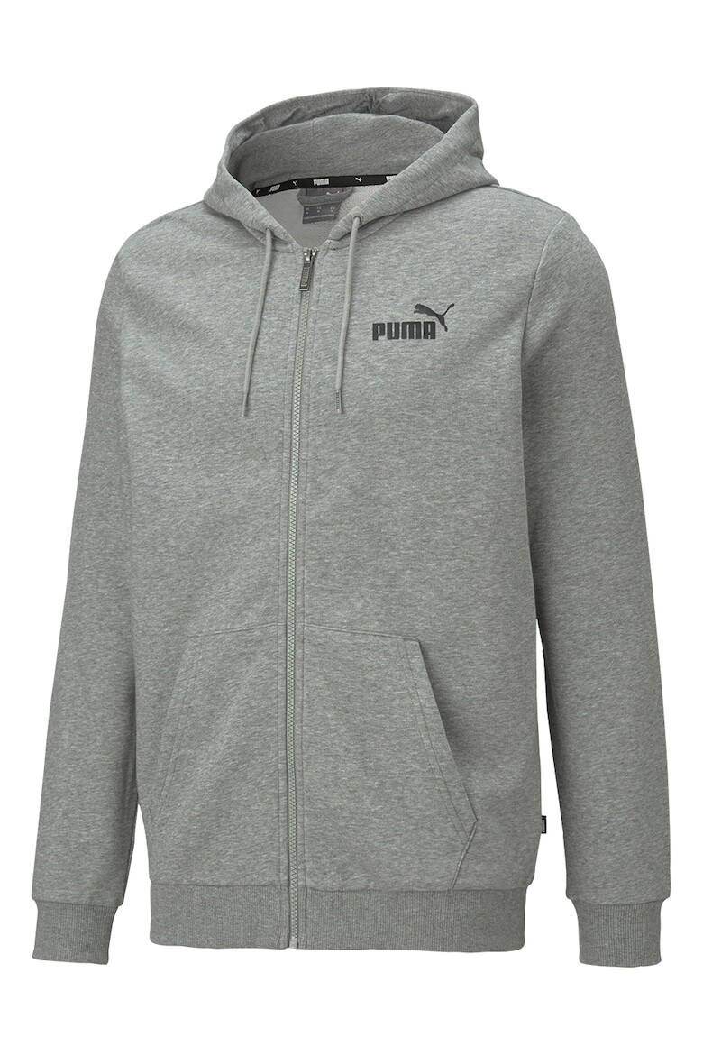 

Толстовка на молнии с логотипом Essentials Puma, серый