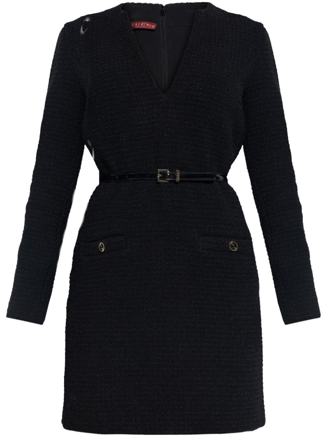 

Платье Gucci Damier, черный