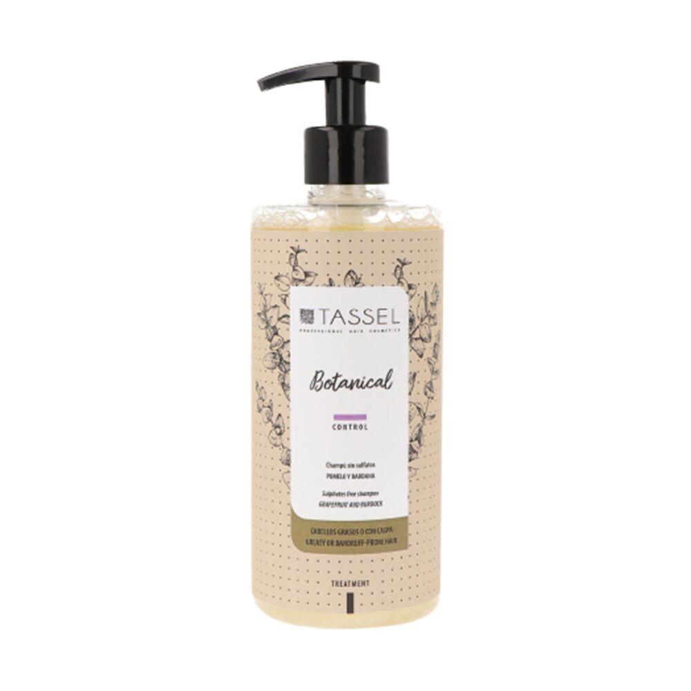 Увлажняющий шампунь Tassel Botanical Champú Control Dyal, 500 мл