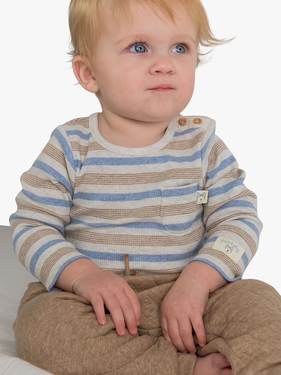 

Боди Purebaby Artic, Арктическая полоска