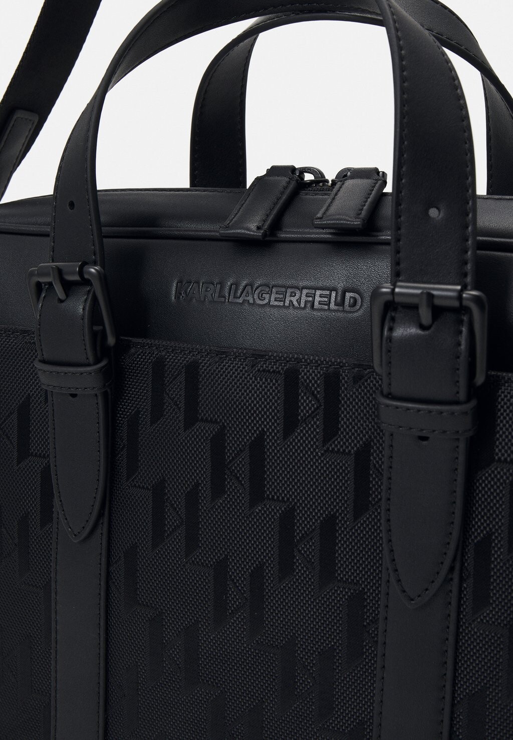 

Портфель Etch Briefcase Unisex KARL LAGERFELD, черный