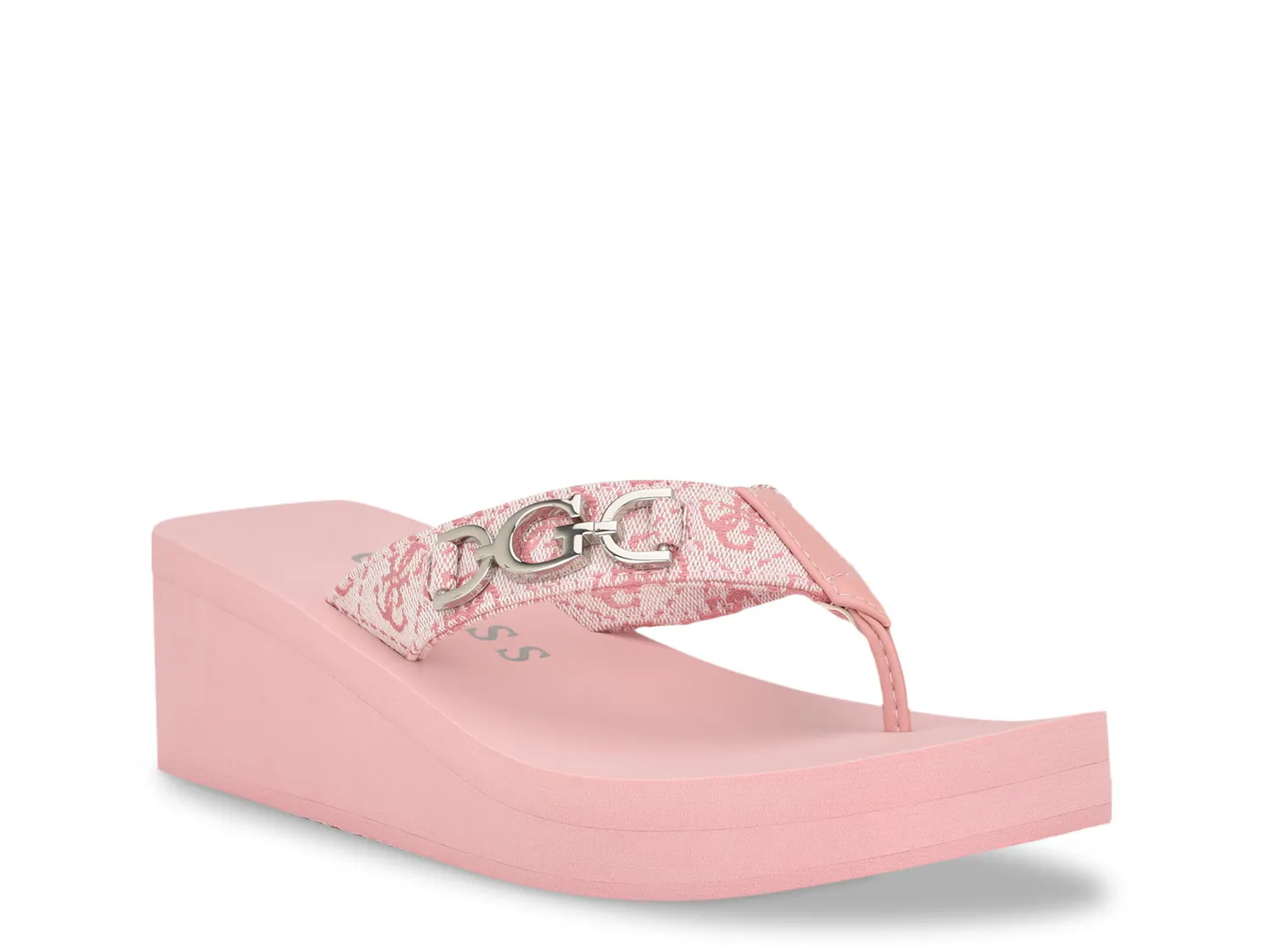 

Сандалии Edany Wedge Sandal Guess, розовый