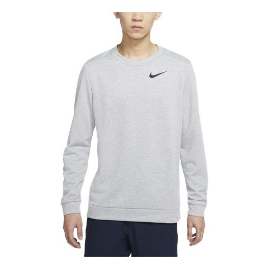 

Толстовка Nike Dri-FIT Knitted Quick-drying Casual Sports Crew Neck Men's Dark Grey, серый