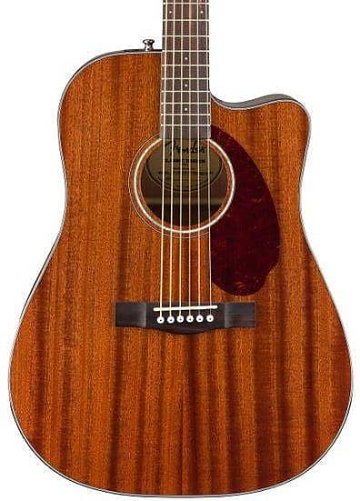 цена Акустическая гитара Fender CD-140SCE Dreadnought Walnut Fingerboard All-Mahogany with Case