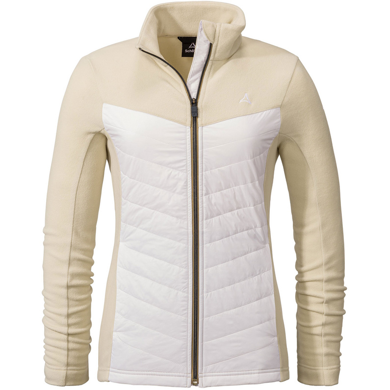 Женская флисовая куртка Parsenn Schöffel, бежевый женская флисовая куртка с воротником стойкой свободная теплая флисовая куртка из овечьей шерсти зима 2022