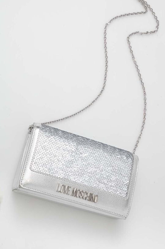 

Сумочка Love Moschino, серебро