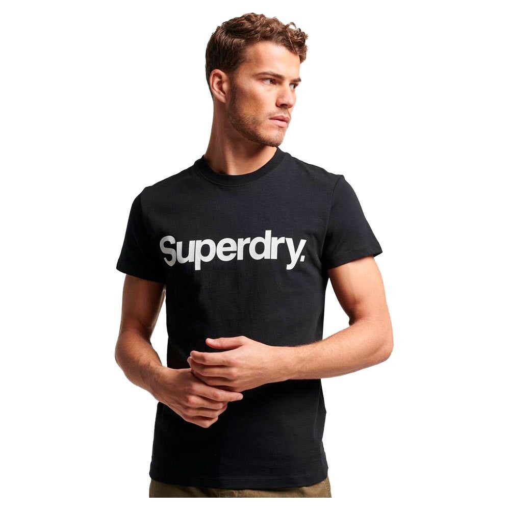 

Футболка Superdry Core Logo Classic Short Sleeve Round Neck, черный