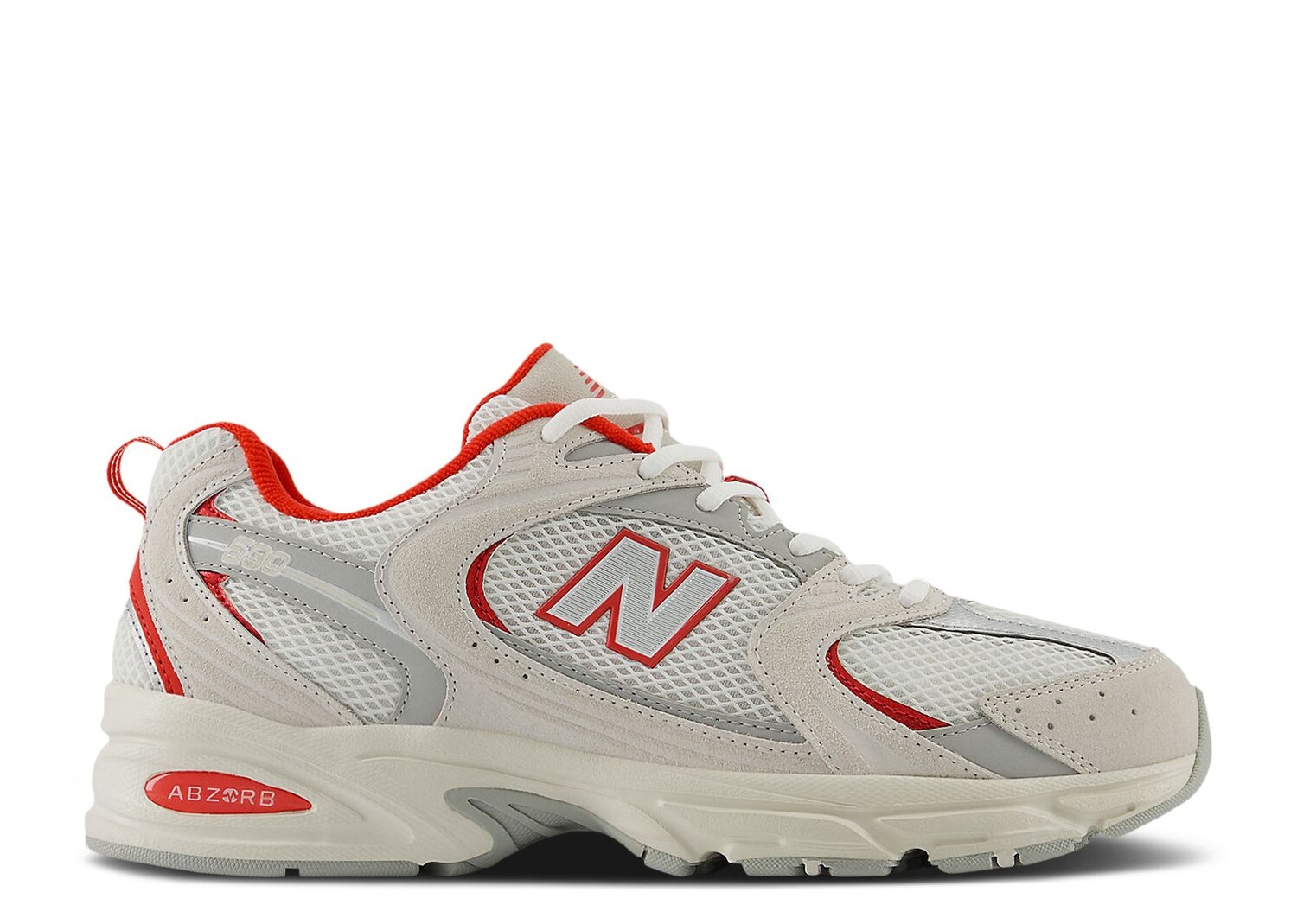 

Кроссовки New Balance 530 'Moonbeam True Red', белый