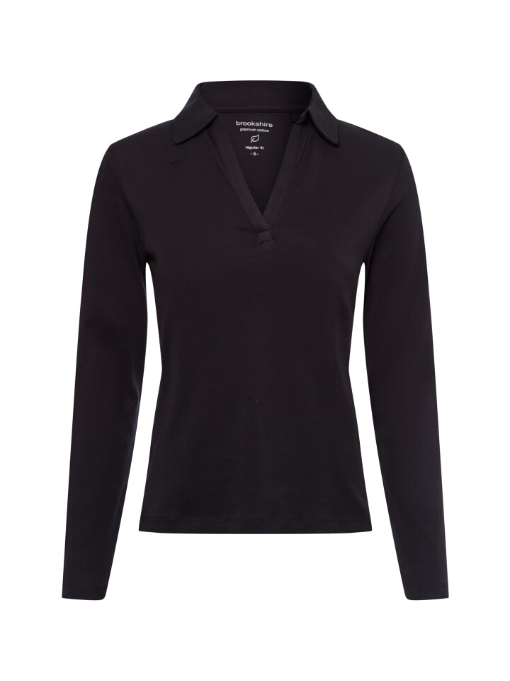 

Футболка brookshire Langarmshirt, черный