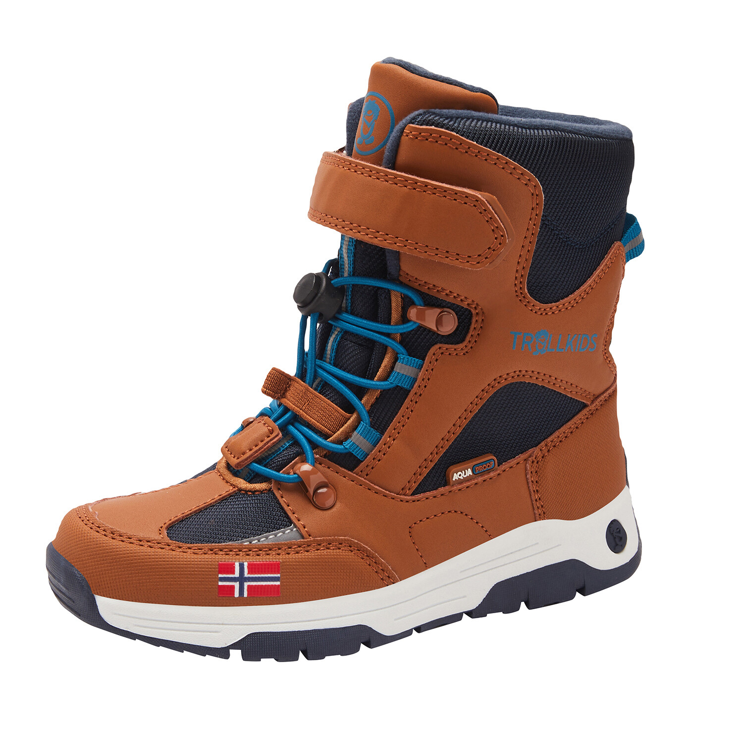 

Кроссовки Trollkids Winter Schuhe Lofoten XT, цвет Zimt/Nachtblau/Dunkelblau